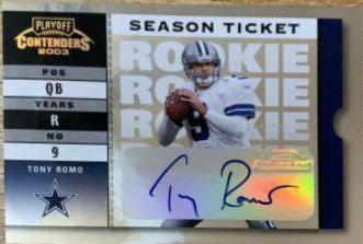 Tony Romo [Autograph] #156