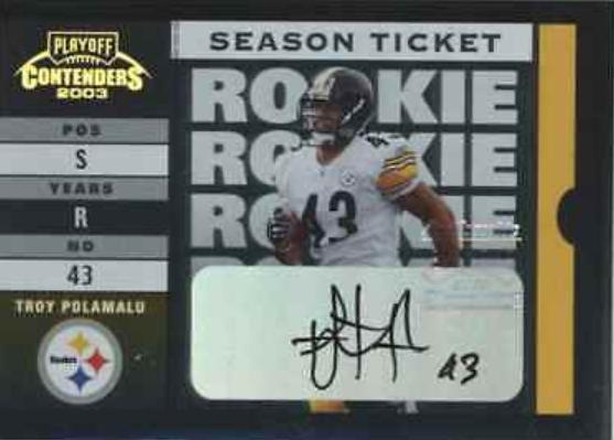 Troy Polamalu [Autograph] #190