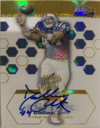 Dallas Clark [Autograph Gold Refractor] #133