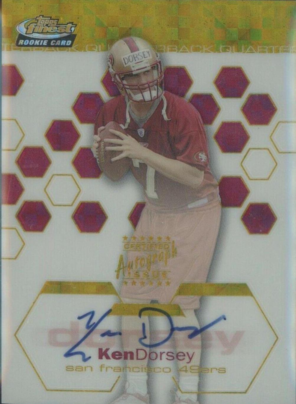 Ken Dorsey [Autograph Gold Refractor] #131