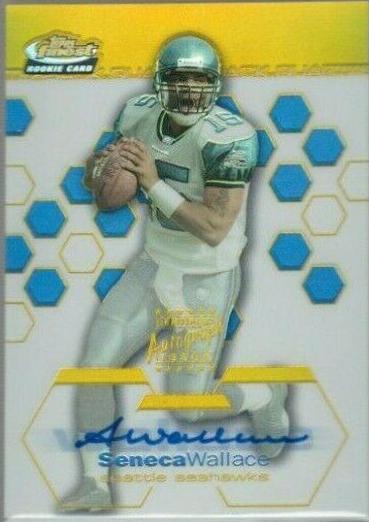 Seneca Wallace [Autograph Gold Refractor] #124