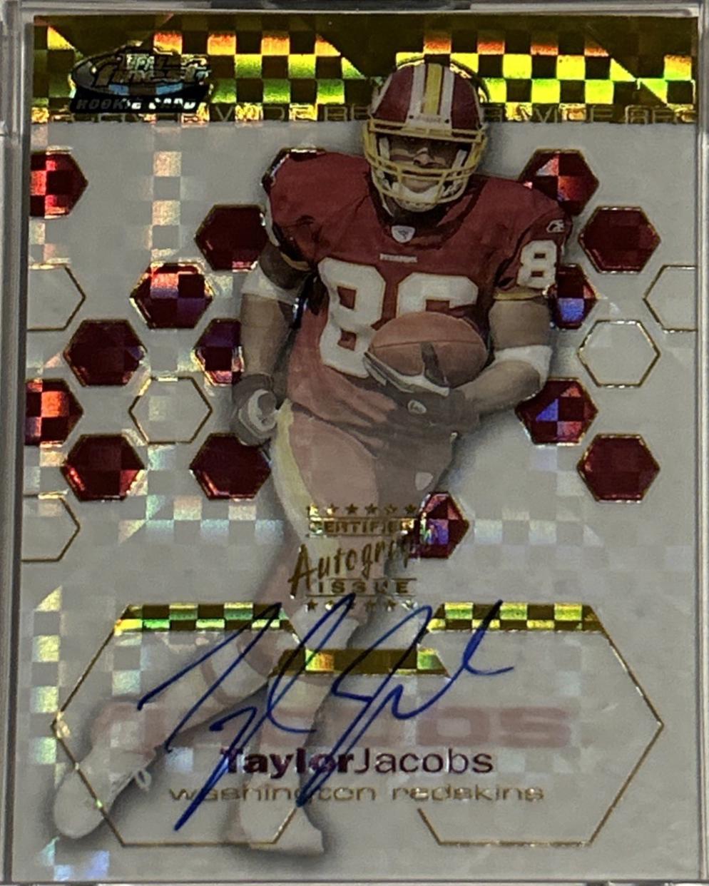 Taylor Jacobs [Autograph Gold Xfractor] #135