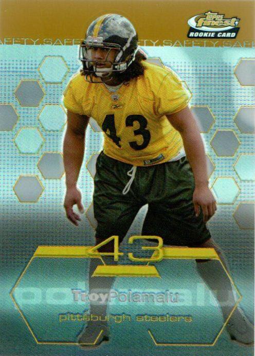 Troy Polamalu [Gold Refractor] #61