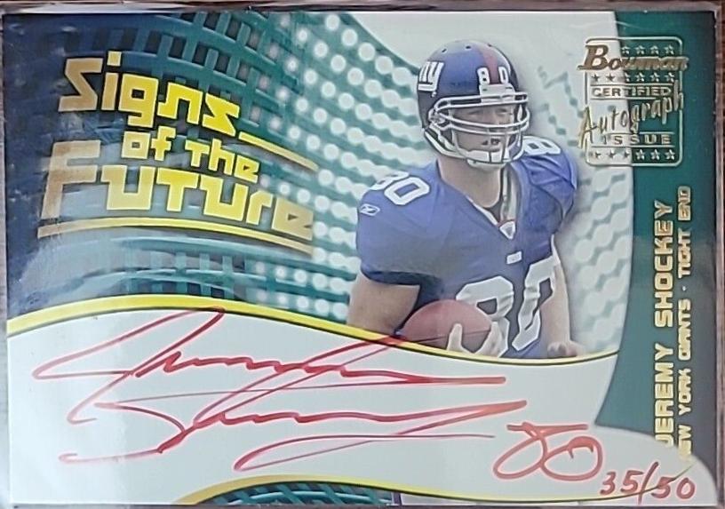 Jeremy Shockey #SF-JS