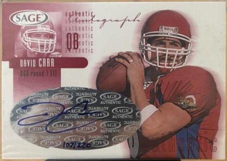 David Carr [Red] #A5