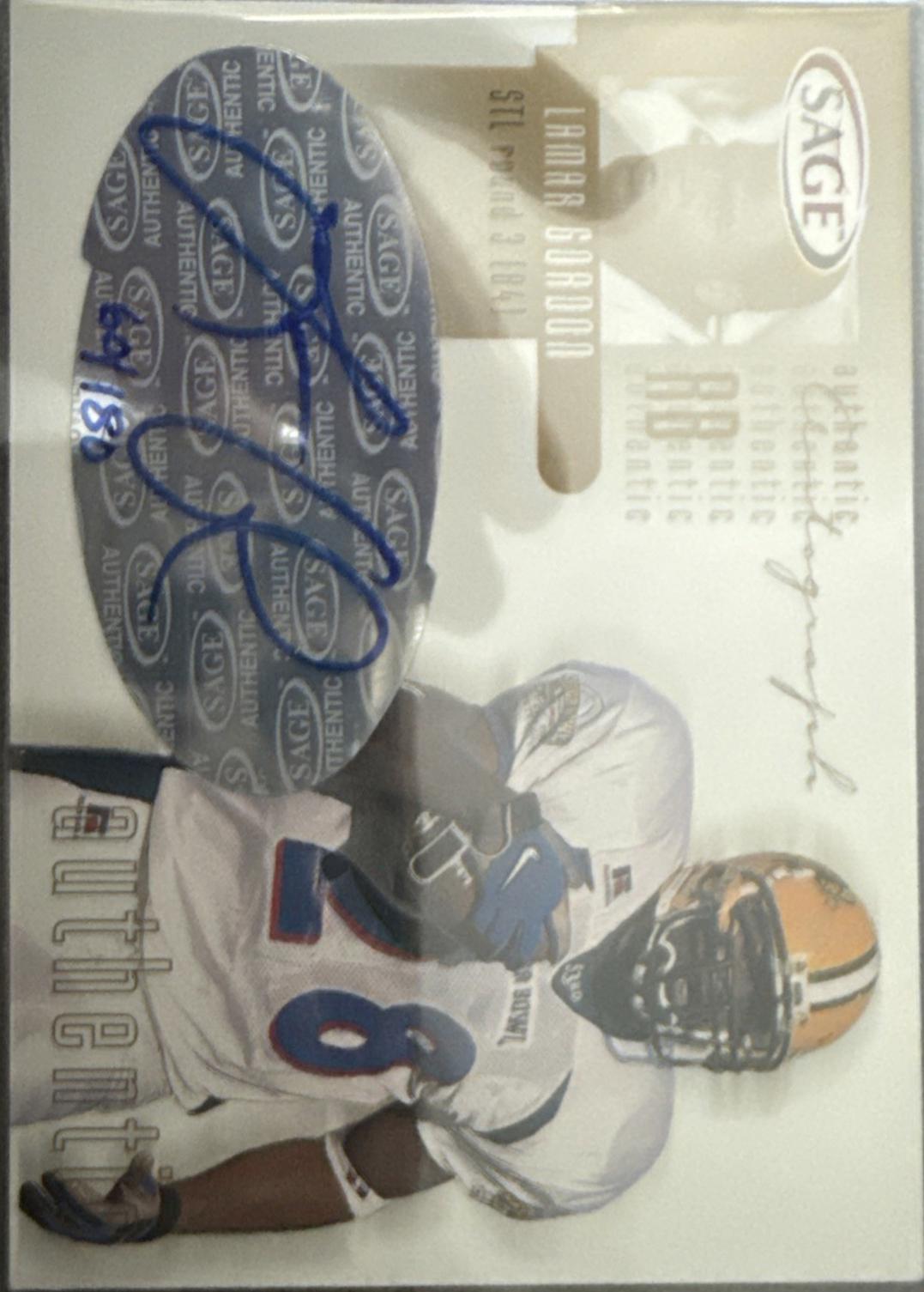 Lamar Gordon [Gold] #A16