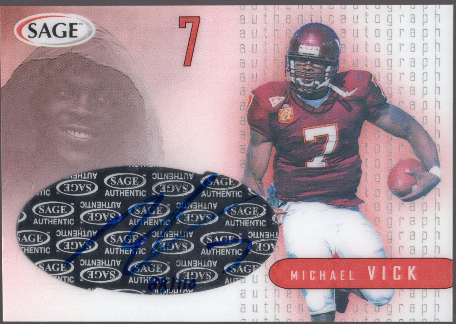 Michael Vick [Red] #VS1