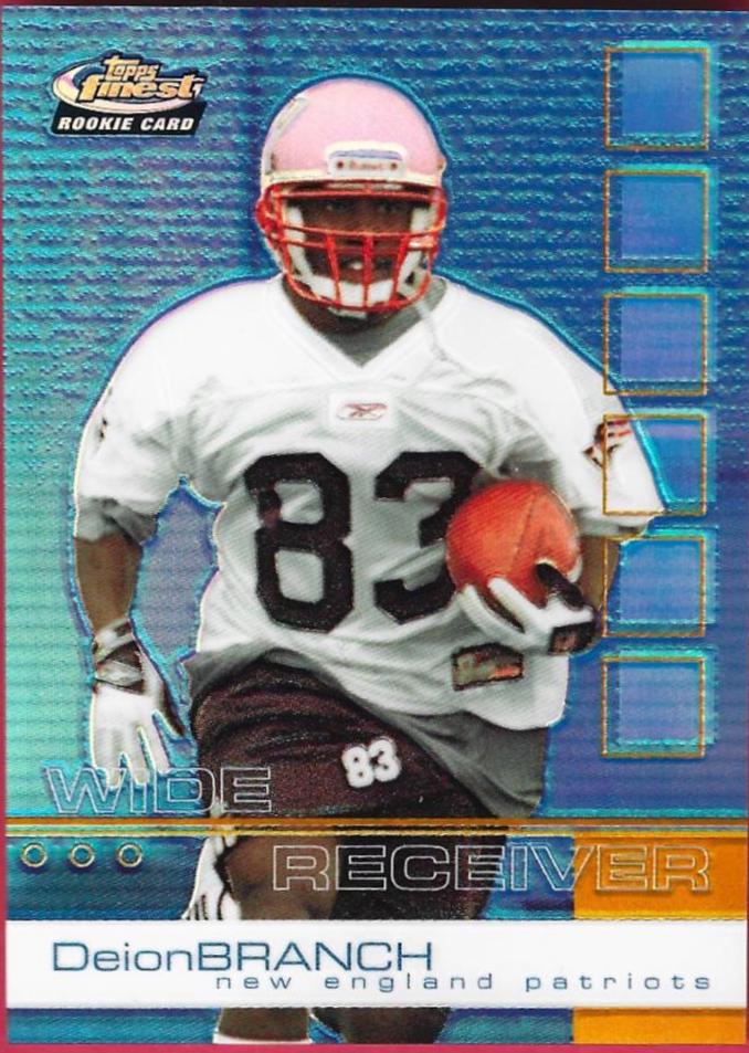 Deion Branch [Gold Refractor] #103