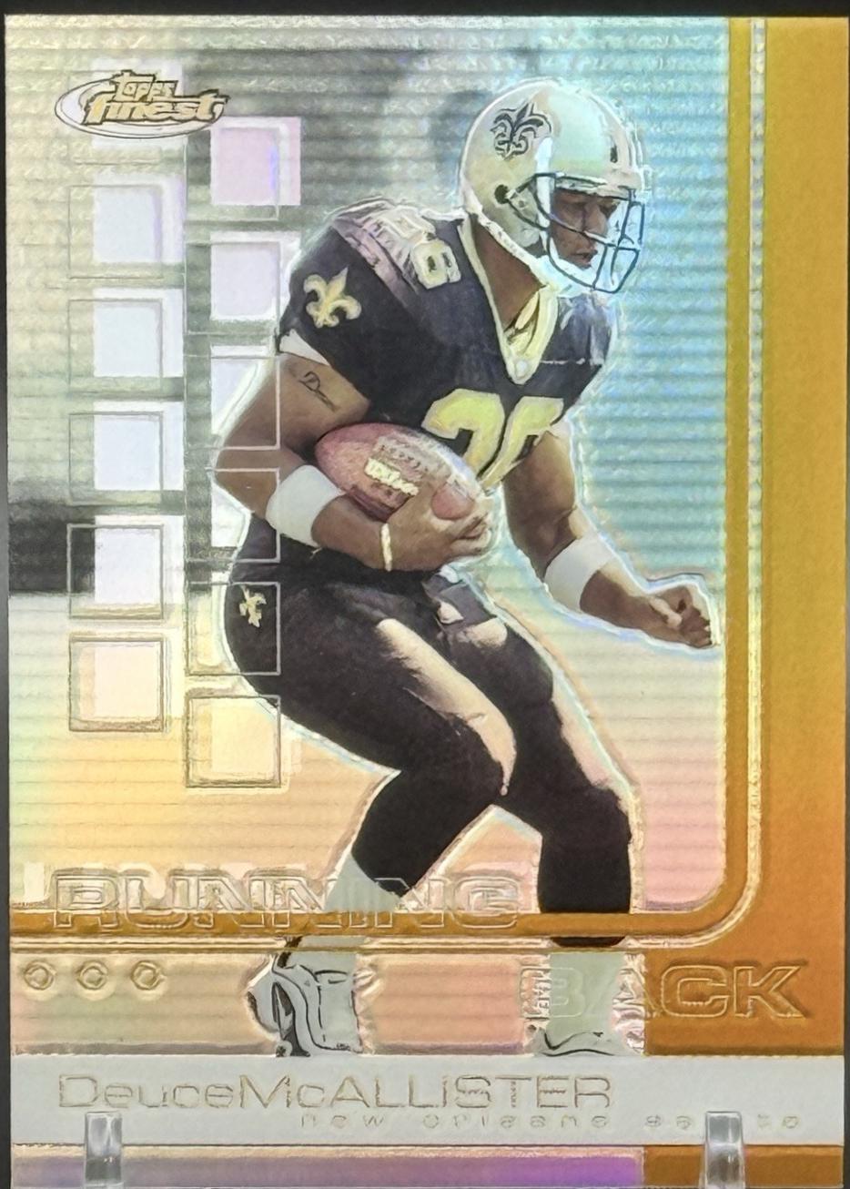 Deuce McAllister [Gold Refractor] #13