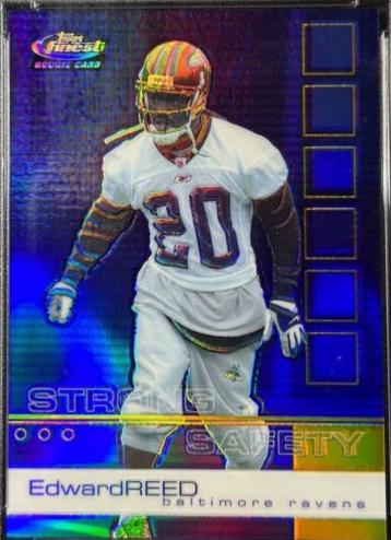 Ed Reed [Gold Refractor] #109