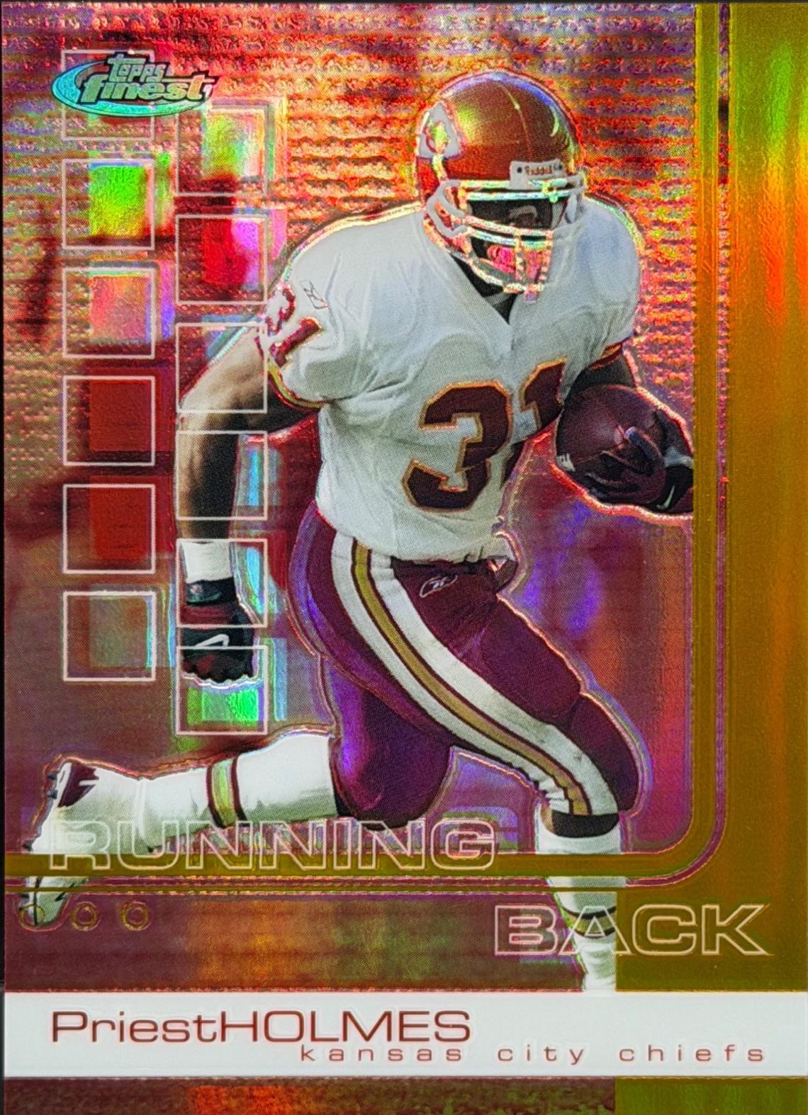 Priest Holmes [Gold Refractor] #31