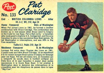 Pat Claridge #133
