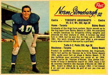 Norm Stoneburgh #52