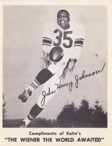 John Henry Johnson #NNO