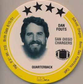 Dan Fouts #NNO