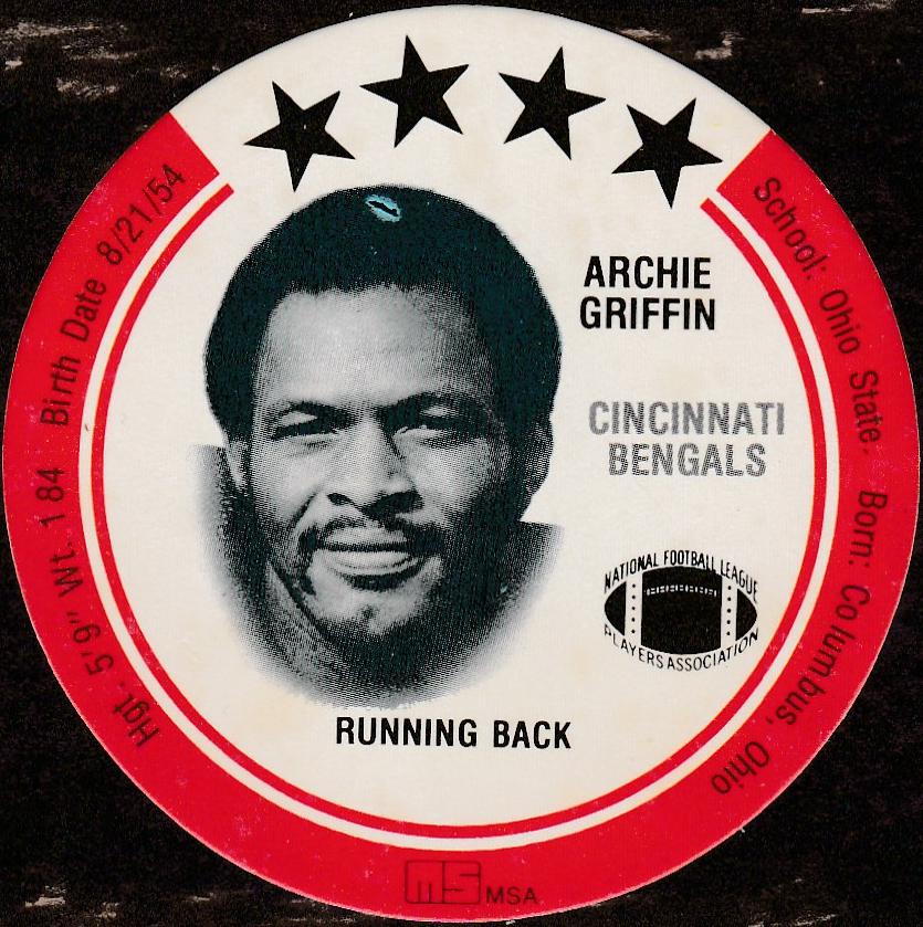 Archie Griffin #NNO
