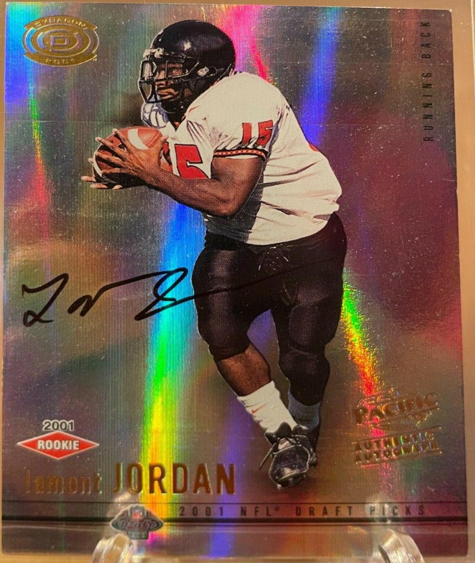 LaMont Jordan [Autograph] #104
