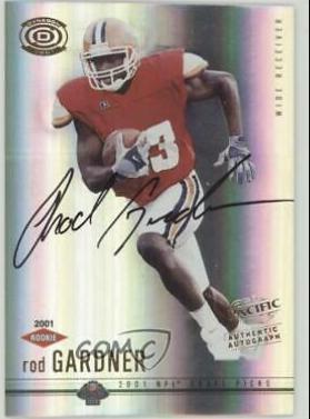 Rod Gardner [Autograph] #114