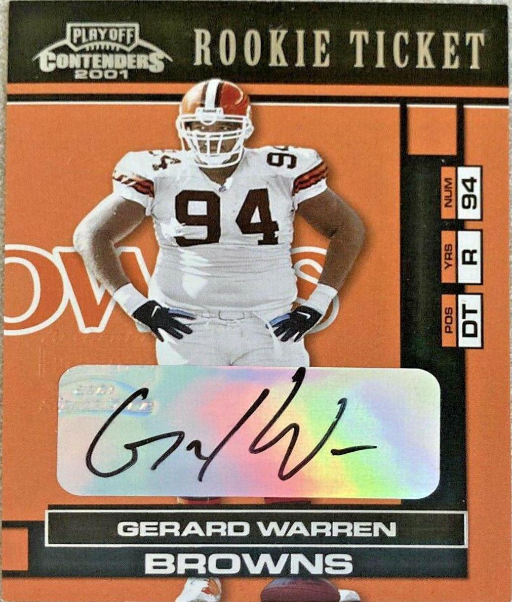 Gerard Warren [Autograph] #130