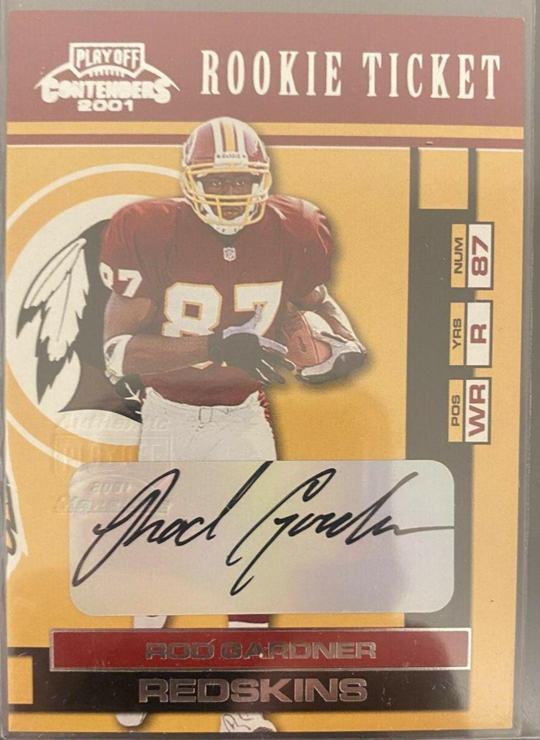 Rod Gardner [Autograph] #171