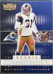 Adam Archuleta [National Treasures Gold] #196