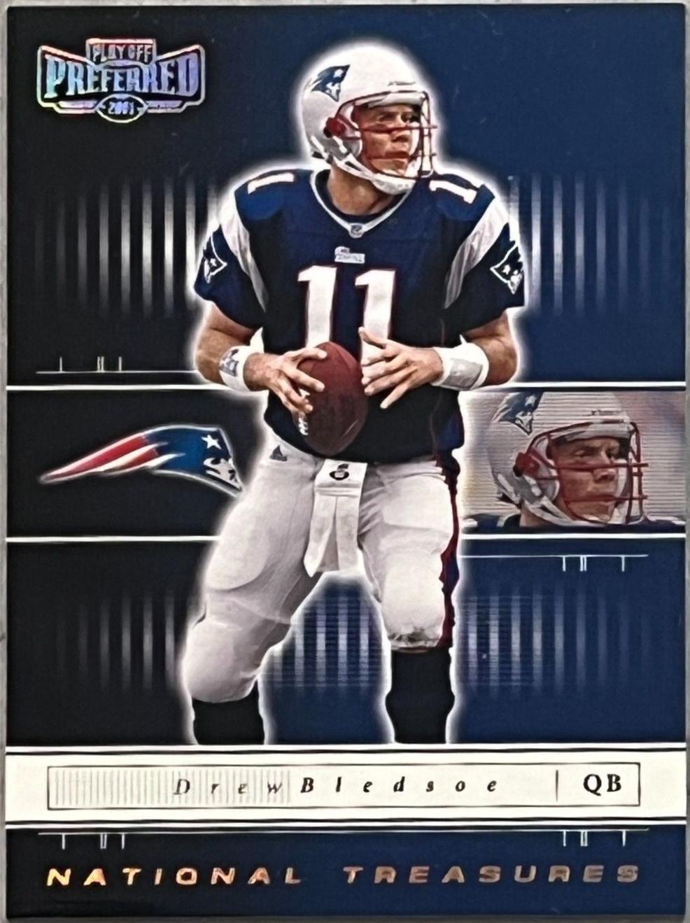 Drew Bledsoe [National Treasures Gold] #30