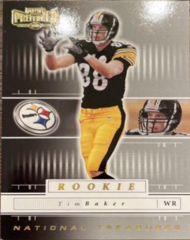 Tim Baker [National Treasures Gold] #154