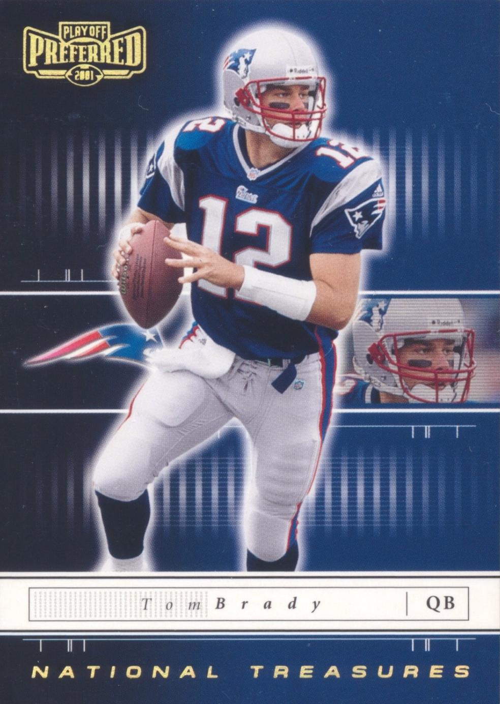 Tom Brady [National Treasures Gold] #33