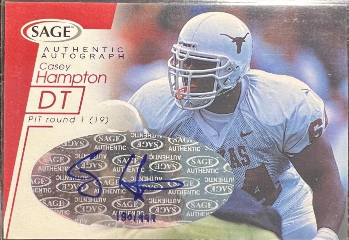Casey Hampton [Red] #A19