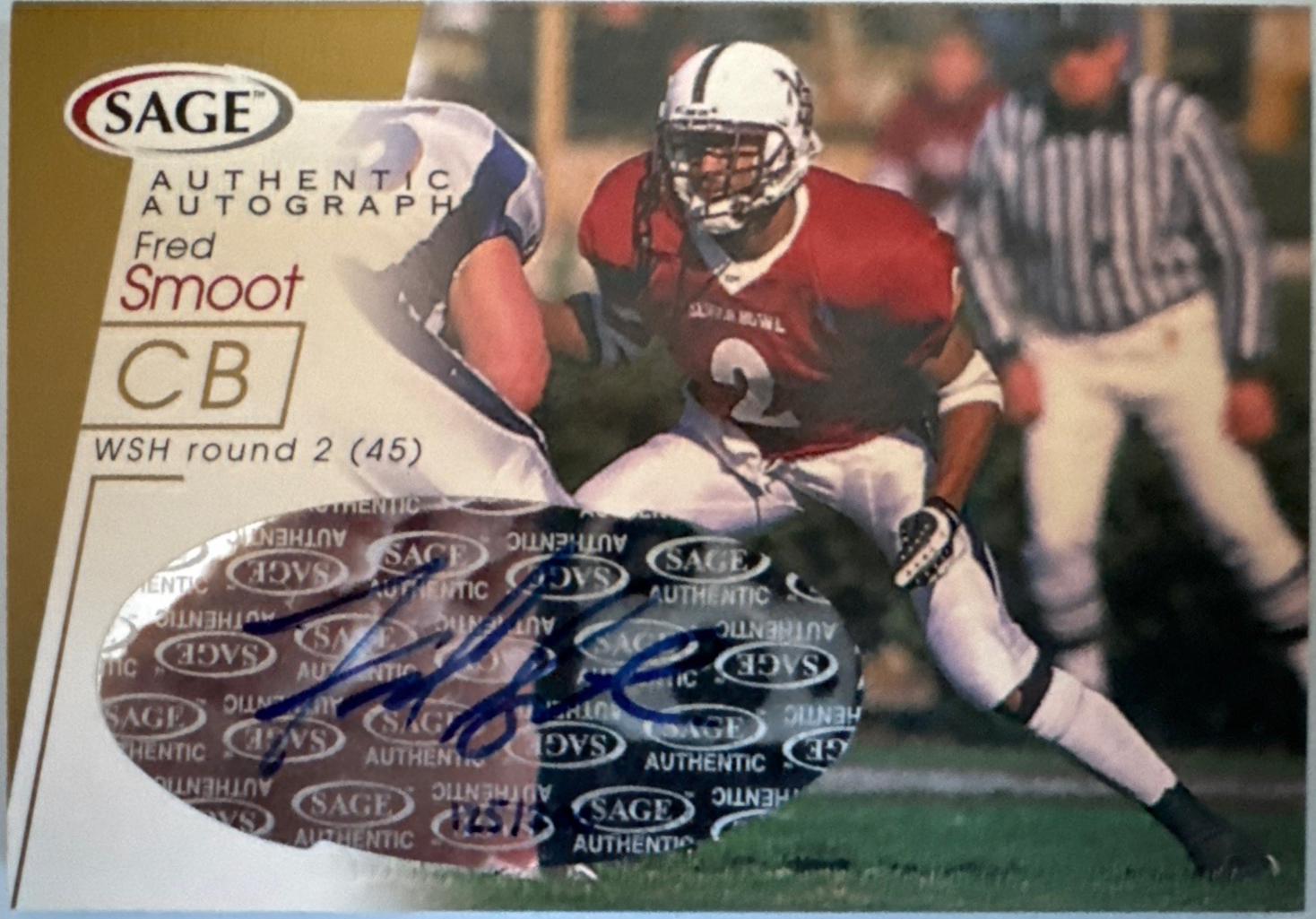 Fred Smoot [Gold] #A41