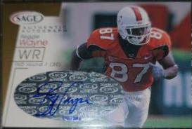 Reggie Wayne [Gold] #A49
