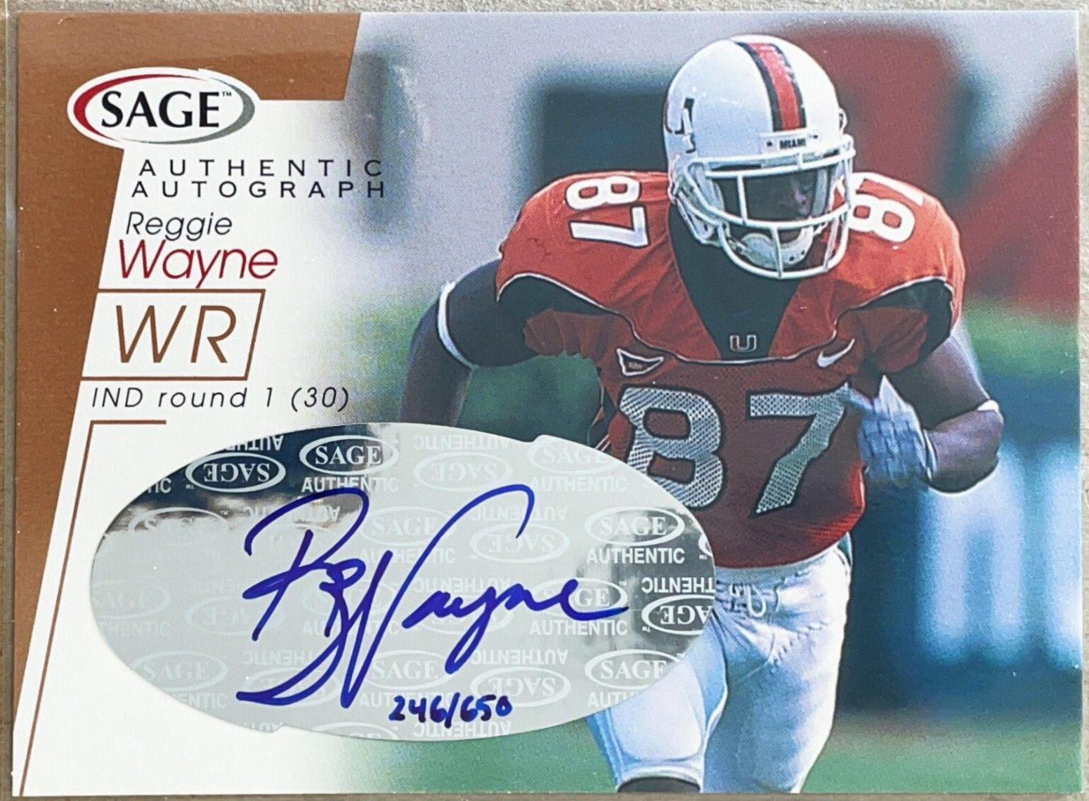 Reggie Wayne [Platinum] #A49