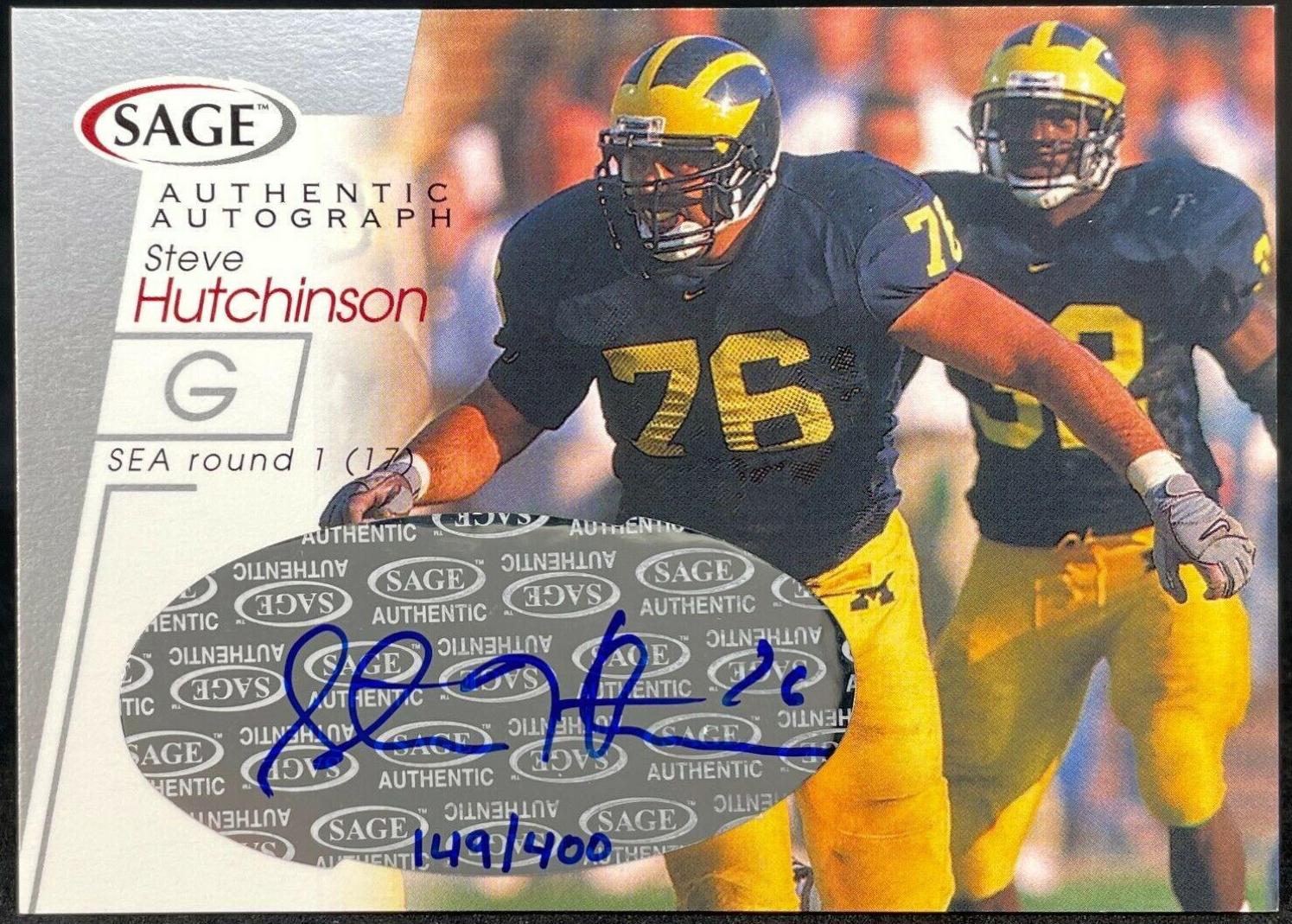 Steve Hutchinson [Silver] #A25