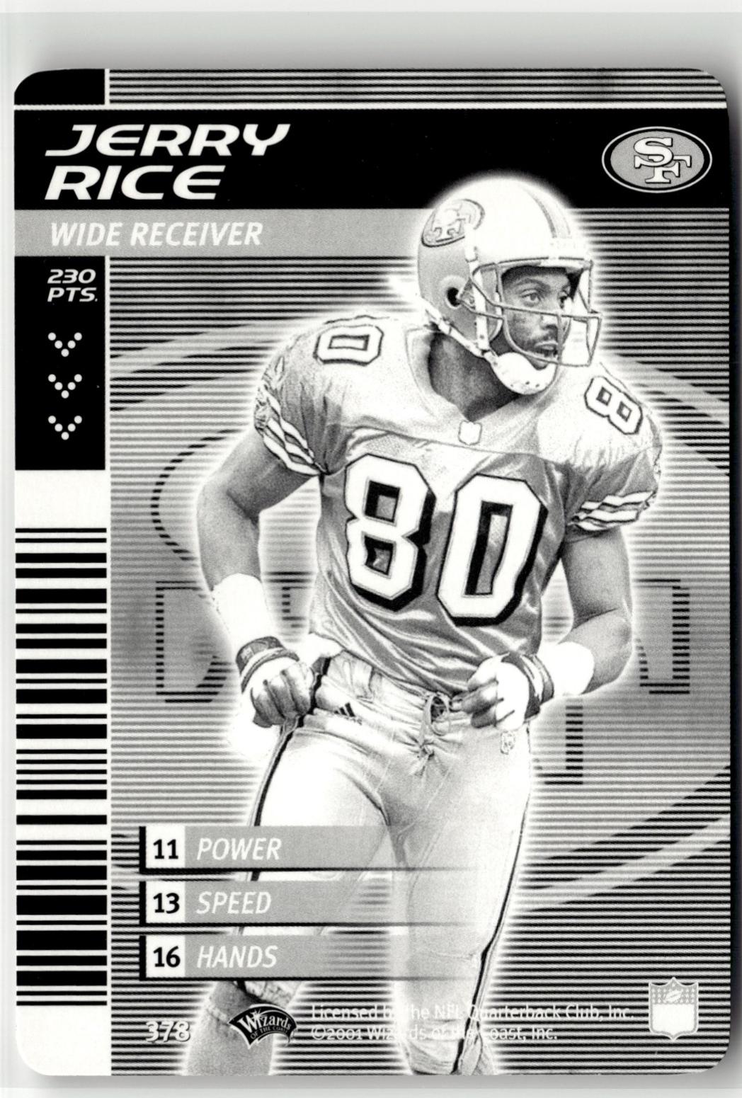Jerry Rice [Monochrome] #378
