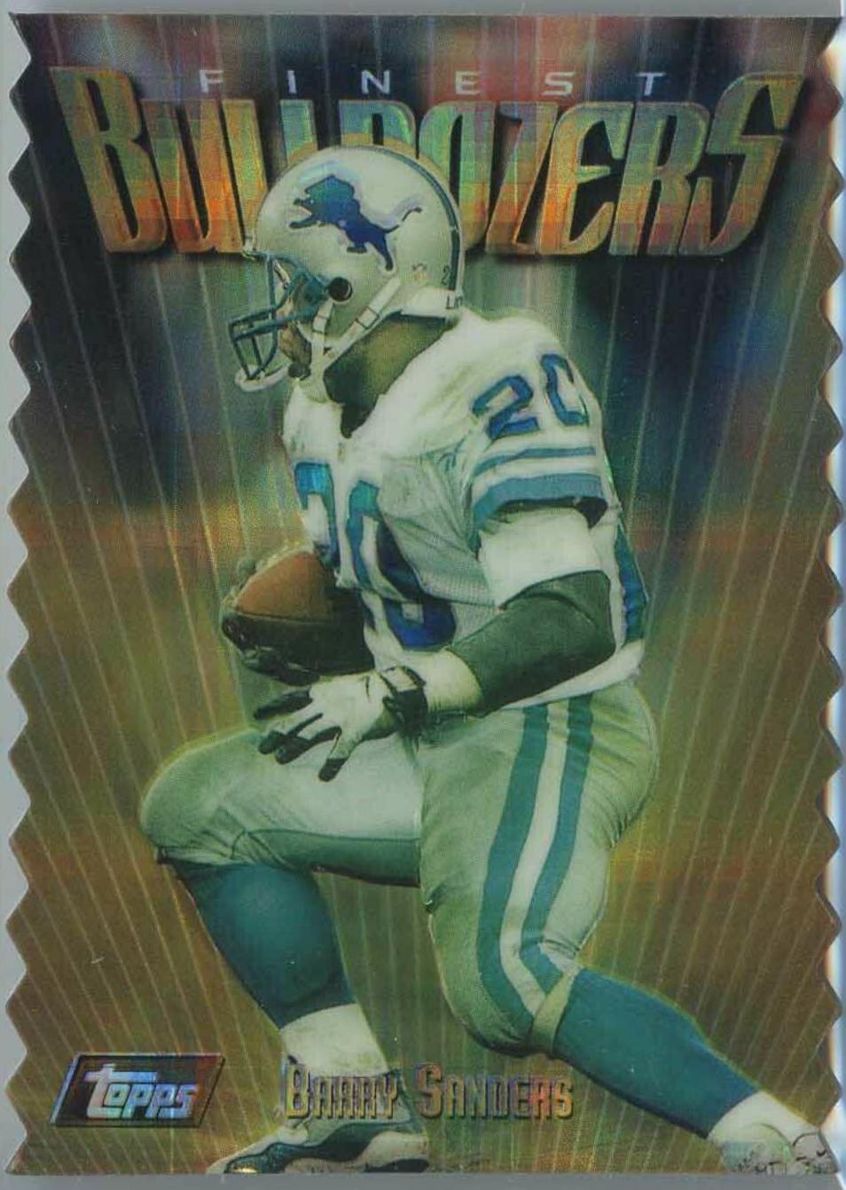 Barry Sanders [Embossed Refractor] #165