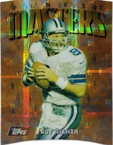Troy Aikman [Embossed Refractor] #172
