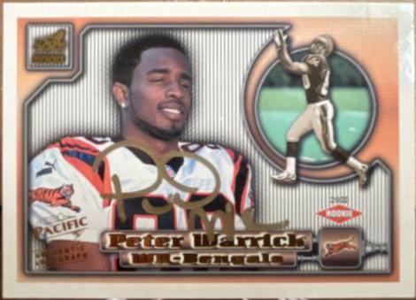 Peter Warrick [Autograph] #32