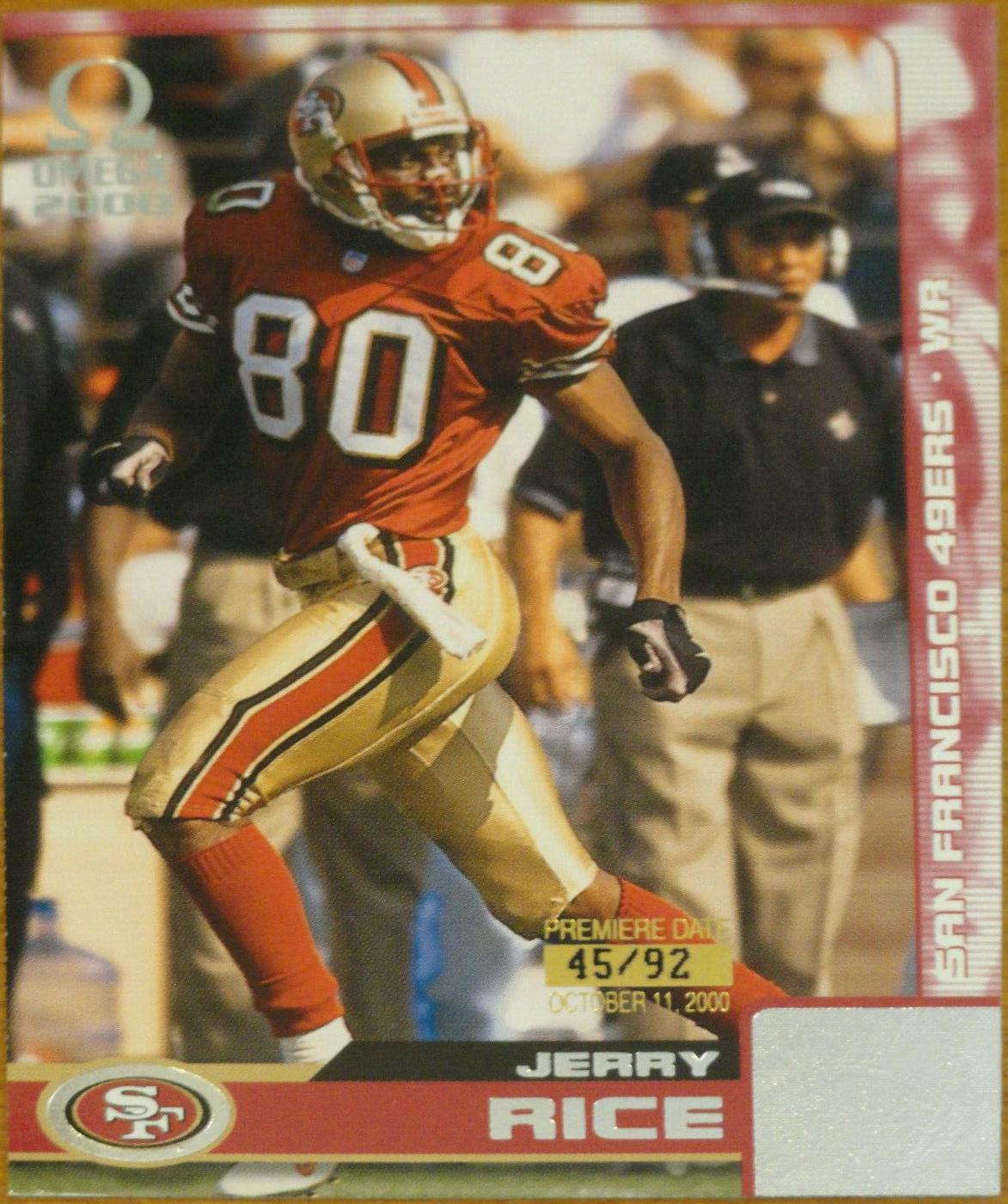 Jerry Rice [Premiere Date] #126