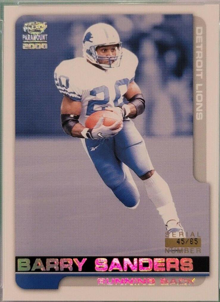 Barry Sanders [Holo Silver] #85