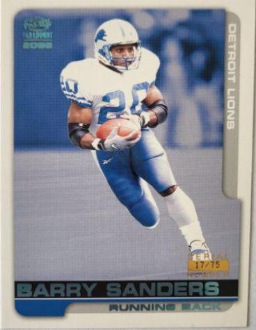 Barry Sanders [Platinum Blue] #85