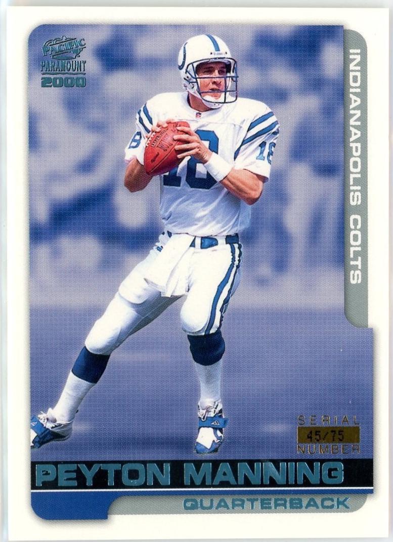 Peyton Manning [Platinum Blue] #100