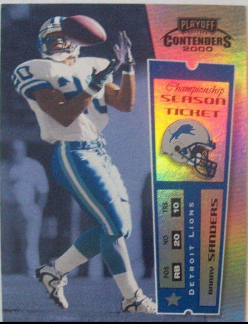 Barry Sanders [Championship Ticket] #36
