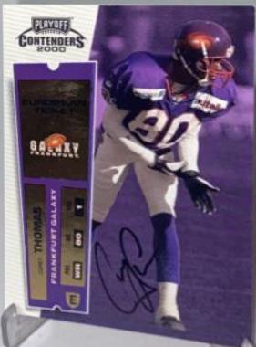 Corey Thomas [Championship Ticket Autograph] #189