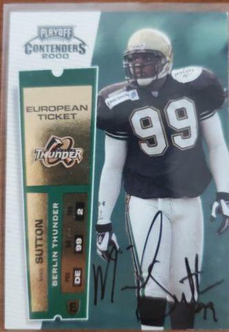 Mike Sutton [Championship Ticket Autograph] #178