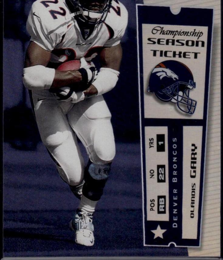 Olandis Gary [Championship Ticket] #30