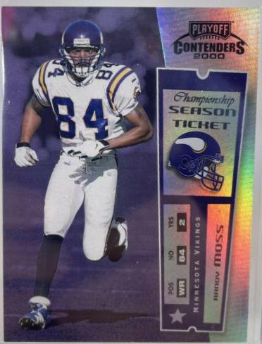 Randy Moss [Championship Ticket] #54