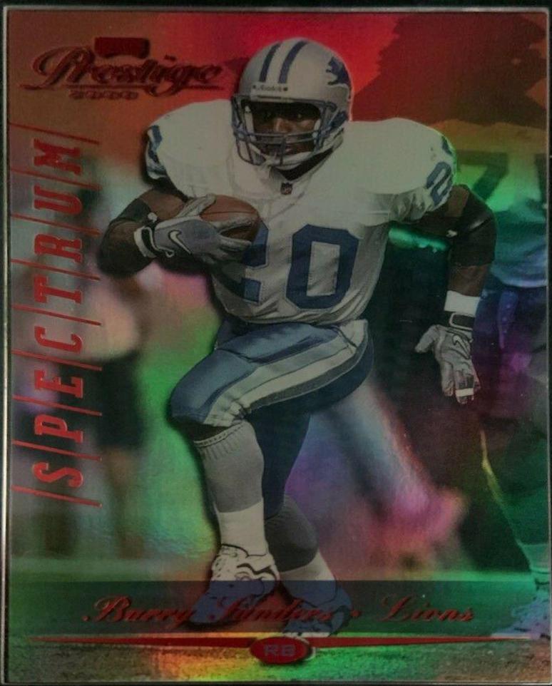 Barry Sanders [Spectrum Red] #66