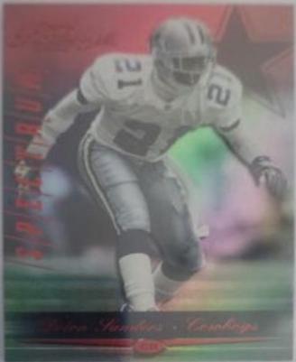 Deion Sanders [Spectrum Red] #48