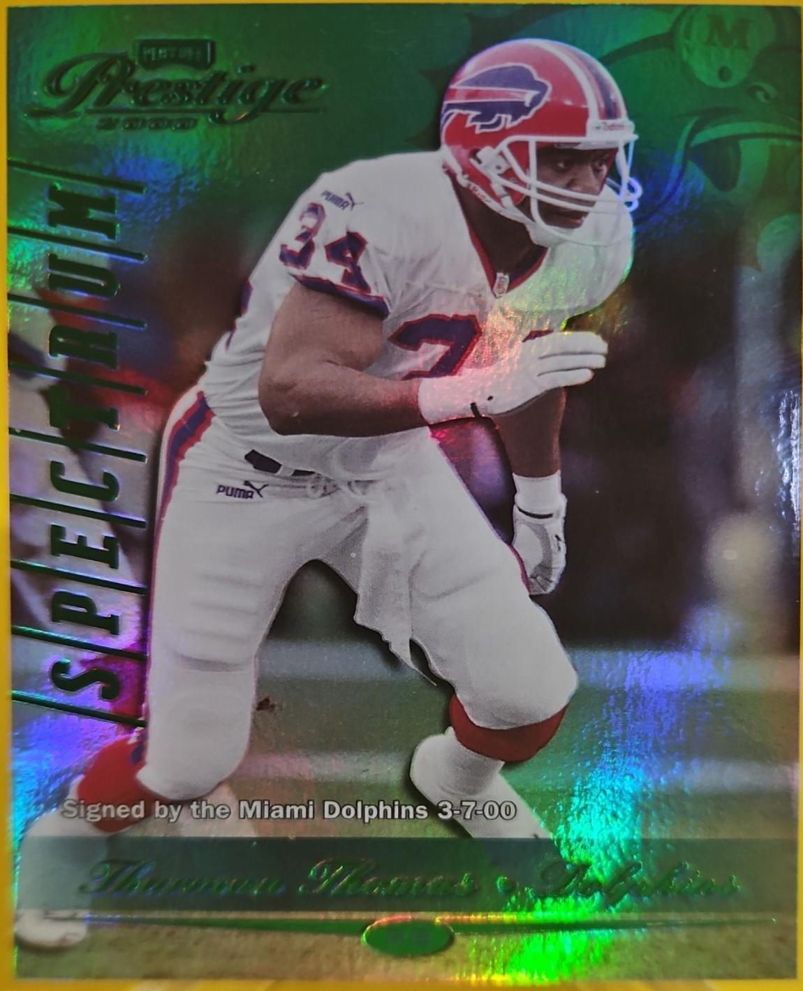 Thurman Thomas [Spectrum Green] #104