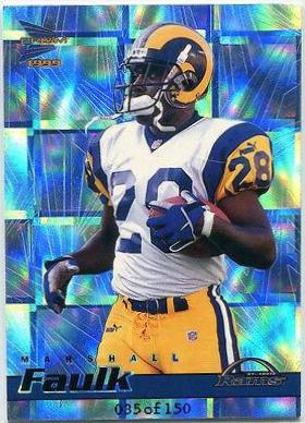 Marshall Faulk [Holo Mirror] #118